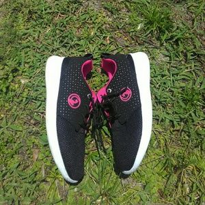 Baby Phat black and pink sneakers